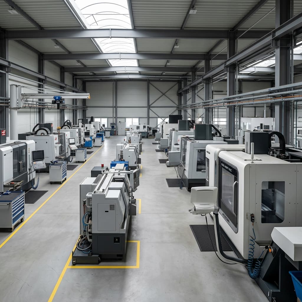 Precision CNC Machining Workshop
