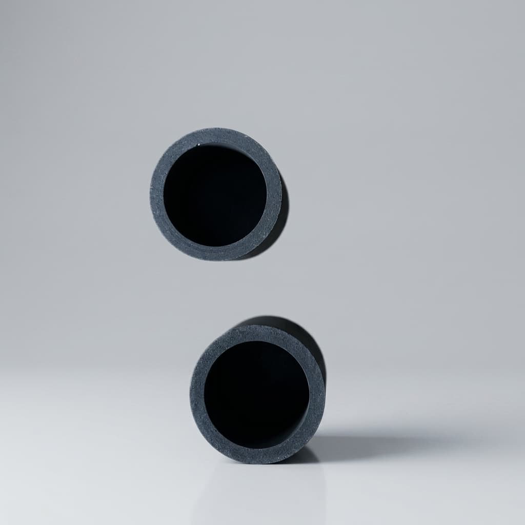 Purified graphite crucible for semiconductor hot-zone consumables
